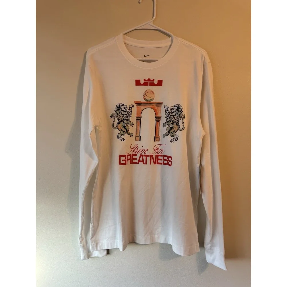 Nike LeBron Men's Long-Sleeve‎ T-Shirt, Sz: medium